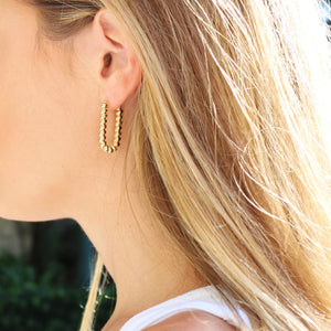 Anna Gold Drop Earrings