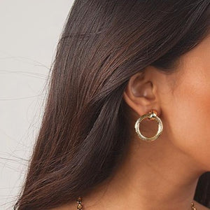 Gold Serena Earrings